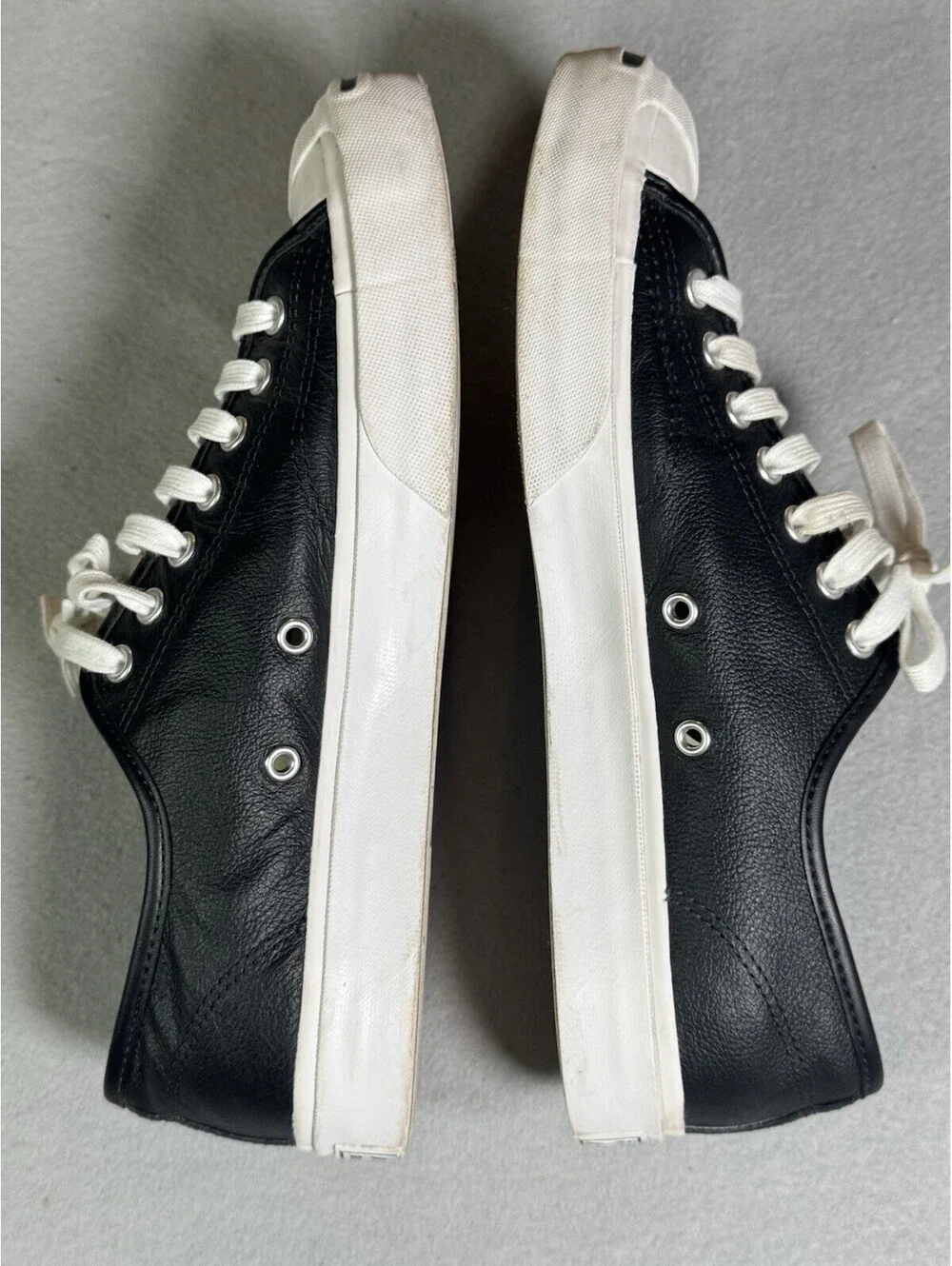 Size 8.5 - Converse Jack Purcell Low Black